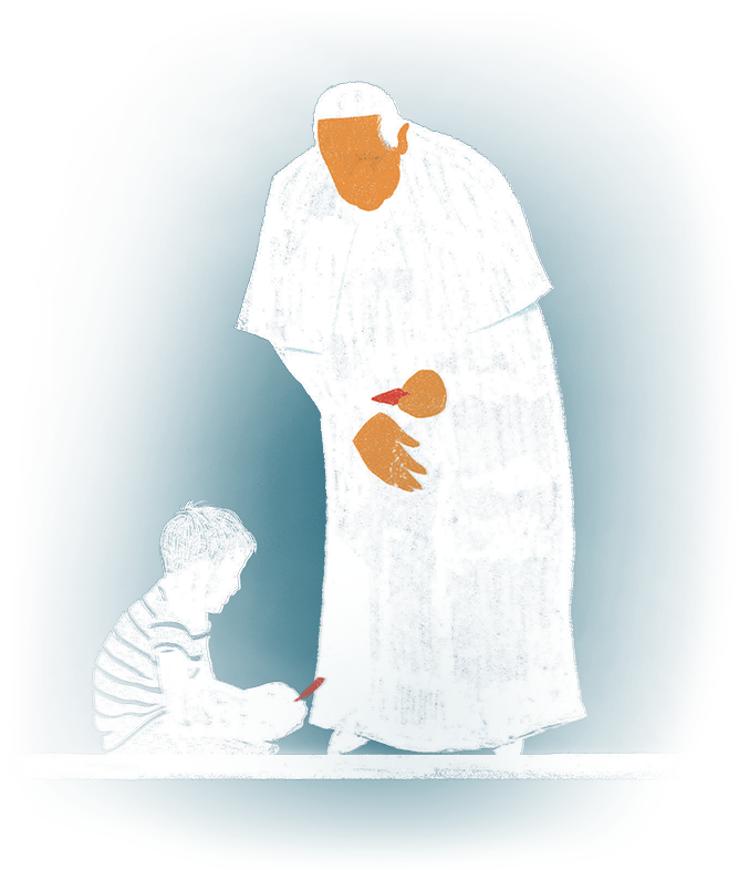 Bambino e il Papa